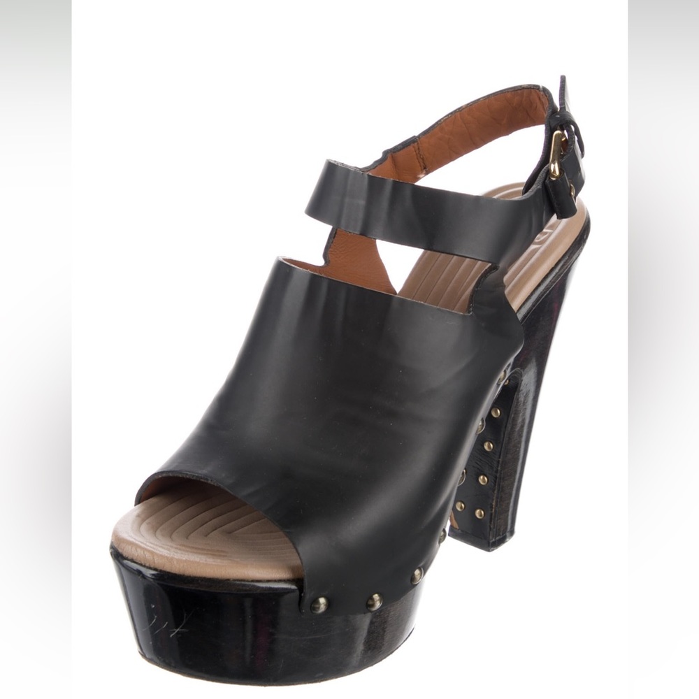 Givenchy Rubber Slingback Sandals